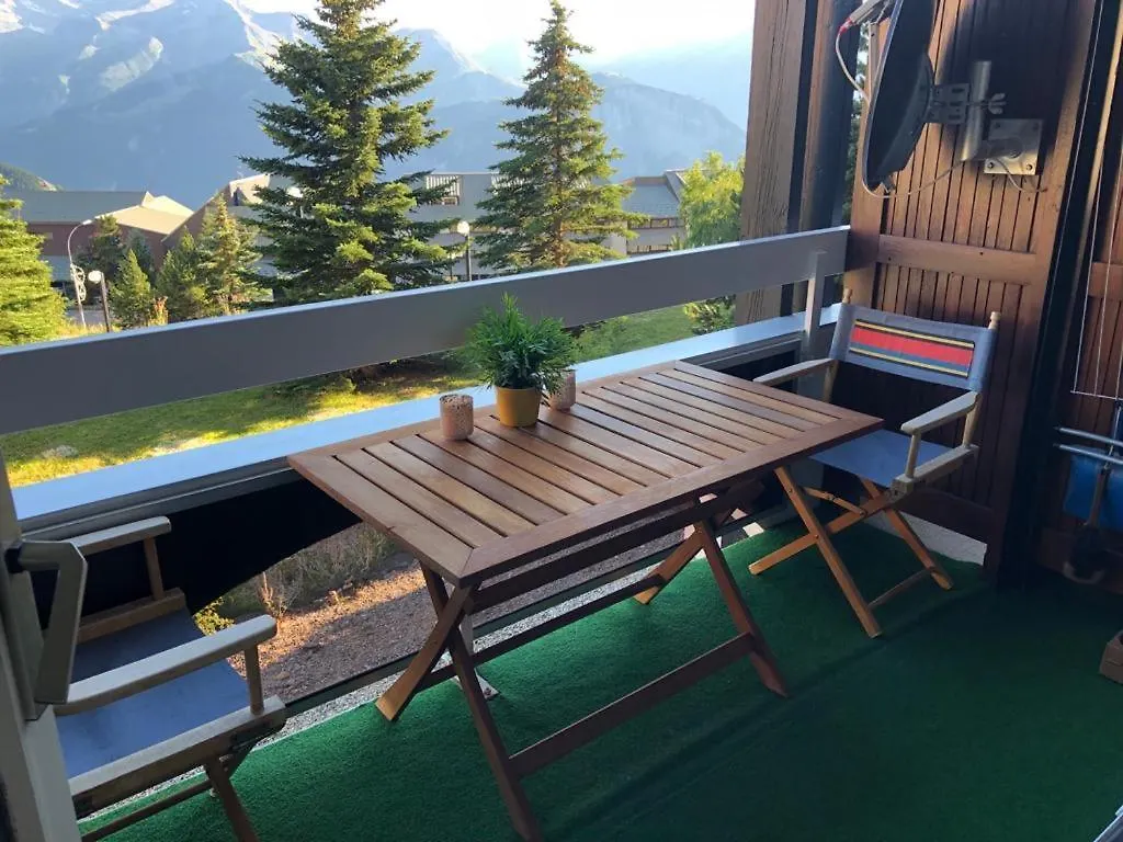 Appartement Dans Residence Du Roche Mantel -Alpes Huez Face A L'Alpexpress