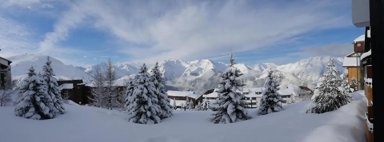 Apartment Appartement Dans Residence Du Roche Mantel -Alpes Huez Face A L'Alpexpress France
