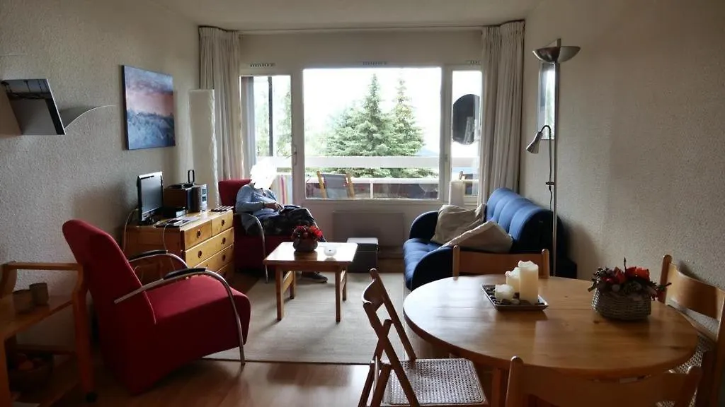Appartement Dans Residence Du Roche Mantel -Alpes Huez Face A L'Alpexpress Apartment